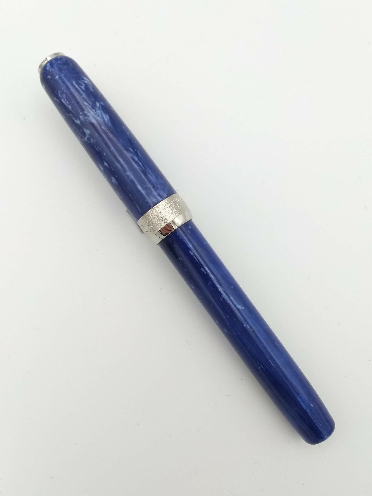 Pineider La Grande Bellezza Blue - 14k Medium Quill Nib