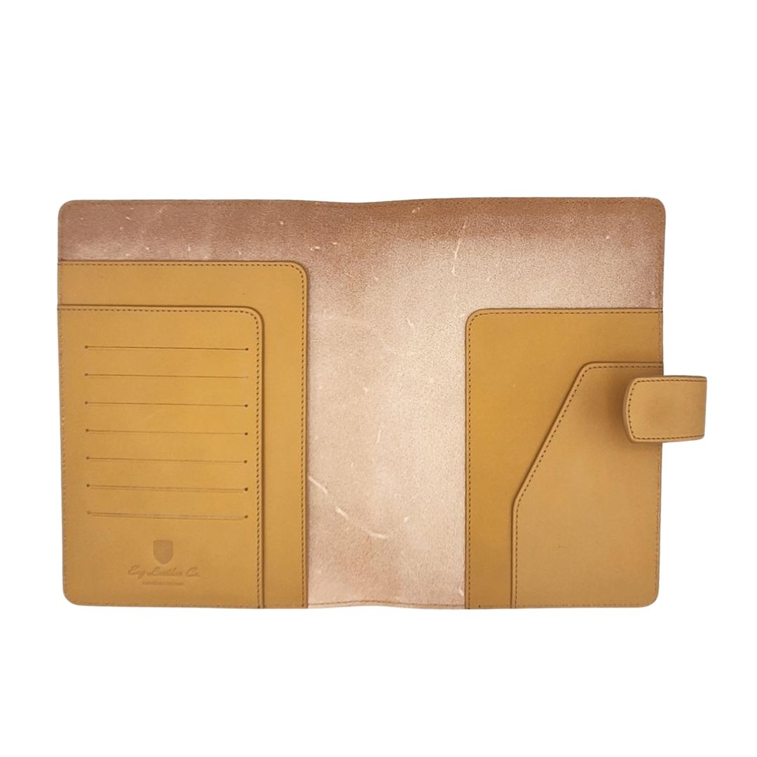 Eng Leather Co. A5 Leather Notebook Cover - Aged Natural