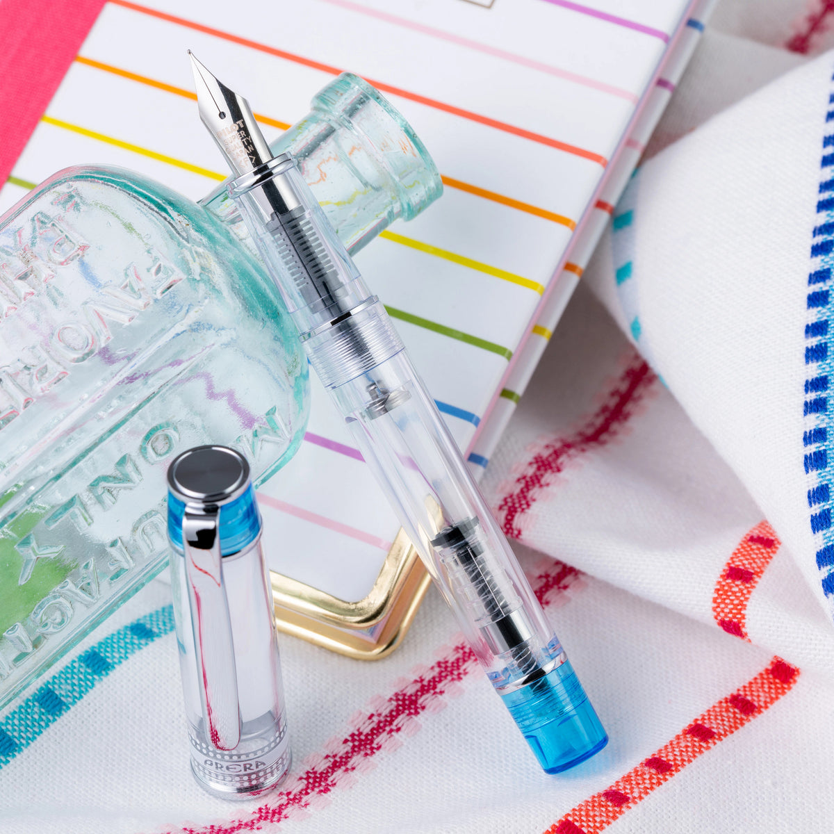 Pilot Prera Fountain Pen Translucent - Light Blue
