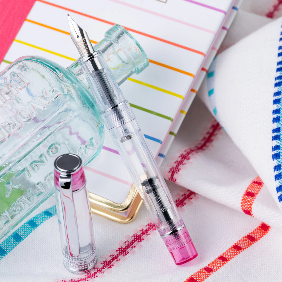Pilot Prera Fountain Pen Translucent - Pink