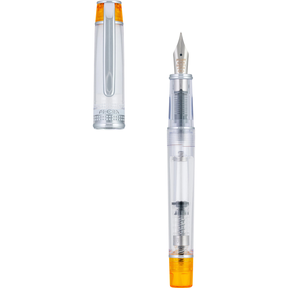 Pilot Prera Fountain Pen Translucent - Orange