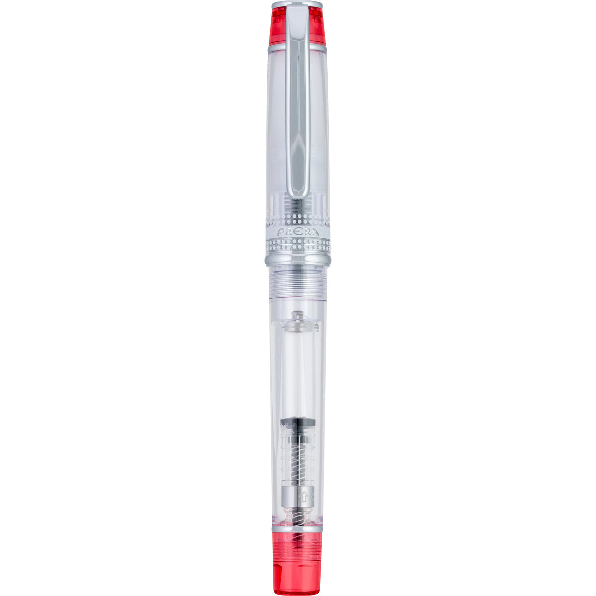 Pilot Prera Fountain Pen Translucent - Red