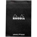 Rhodia Notepads No. 16 - 6 x 8 ¼ Dot Grid Black