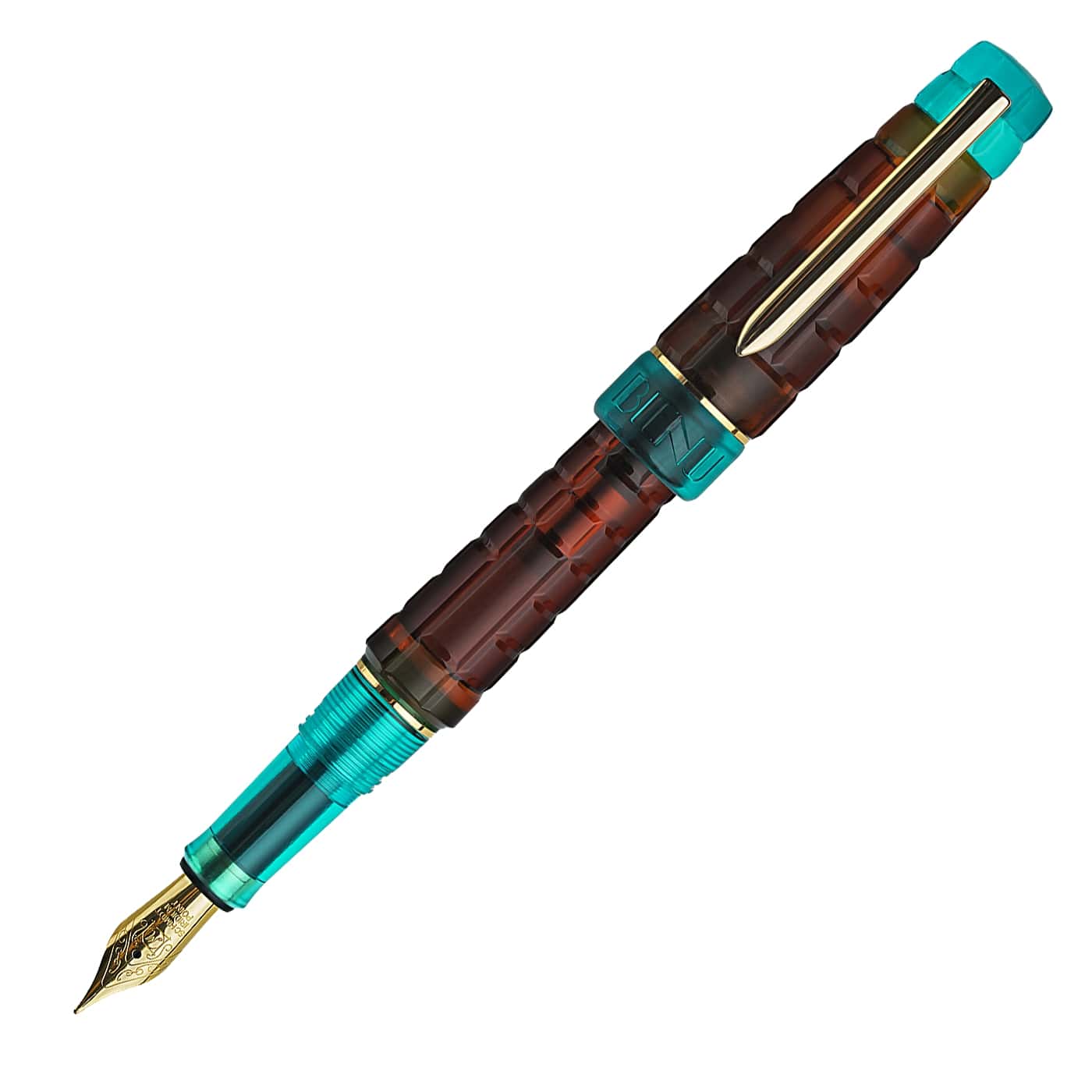 BENU Tessera Fountain Pen - Ribbon Turquoise