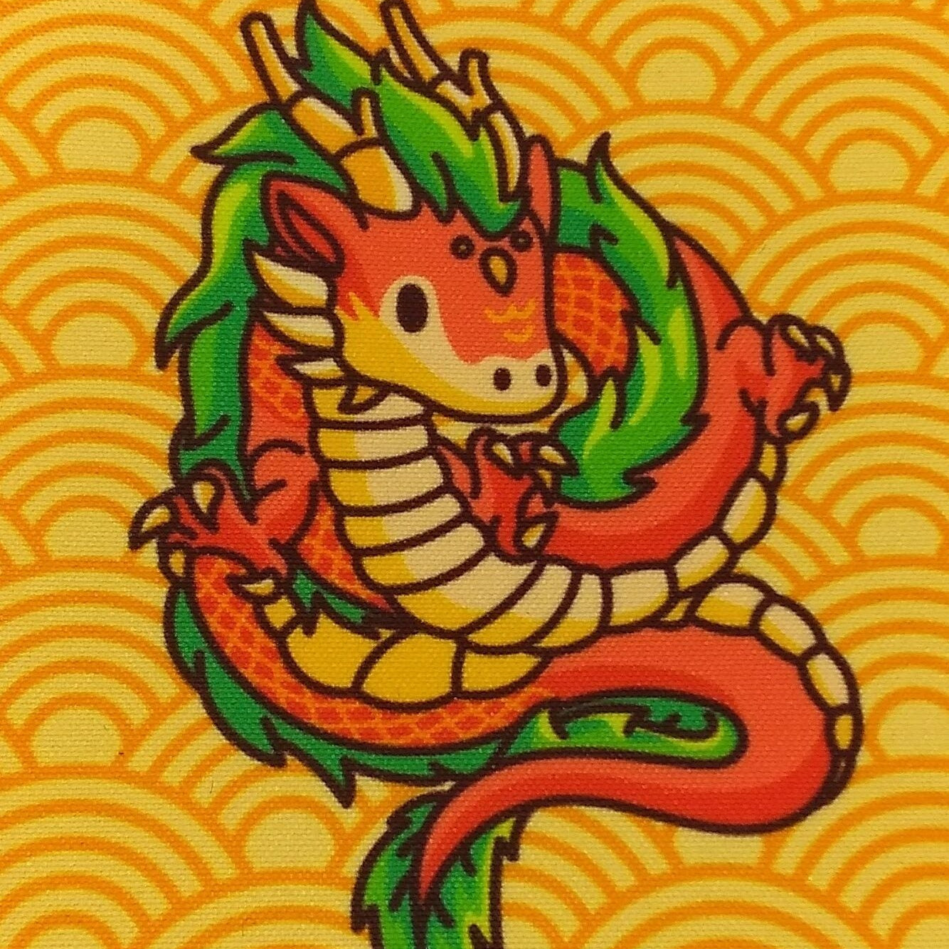 Rickshaw Bagworks - Kawaii Dragon Saffron