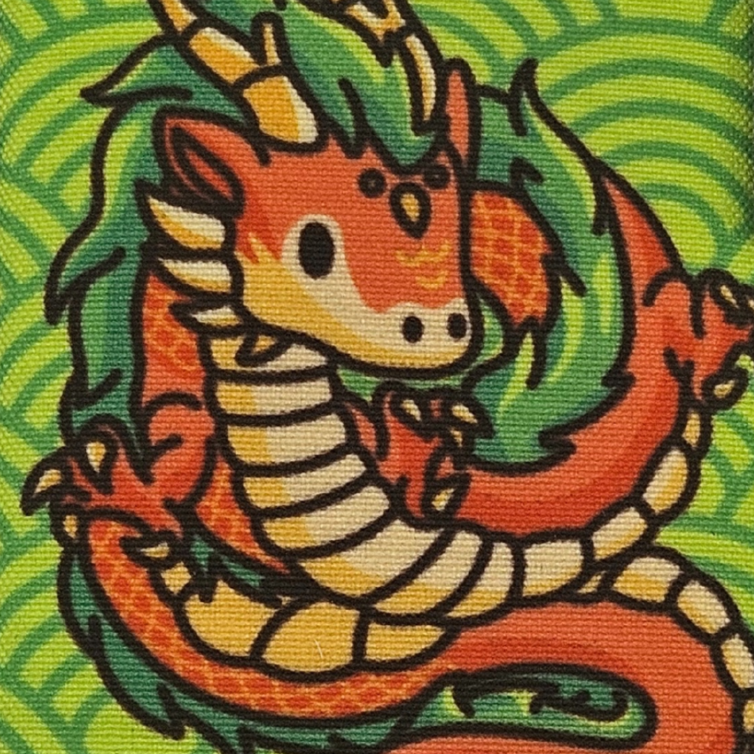 Rickshaw Bagworks - Kawaii Dragon Green
