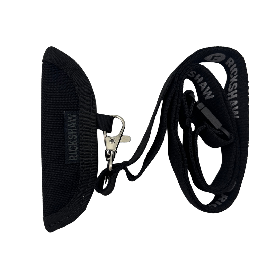 Rickshaw Bagworks - BLACK Extra Small Single Pen Sleeve