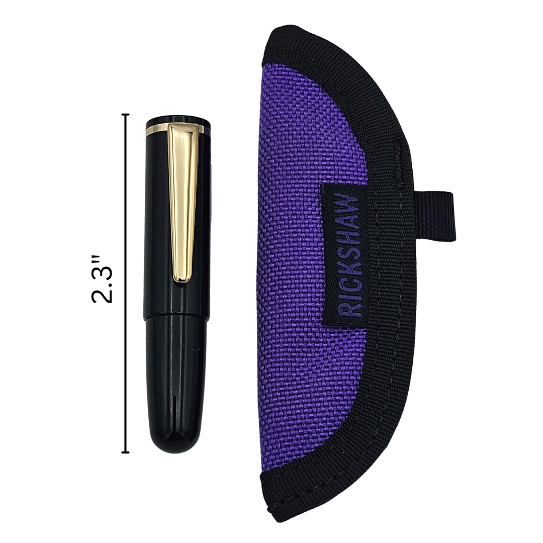 Rickshaw Bagworks - PURPLE Extra Small Single Pen Sleeve