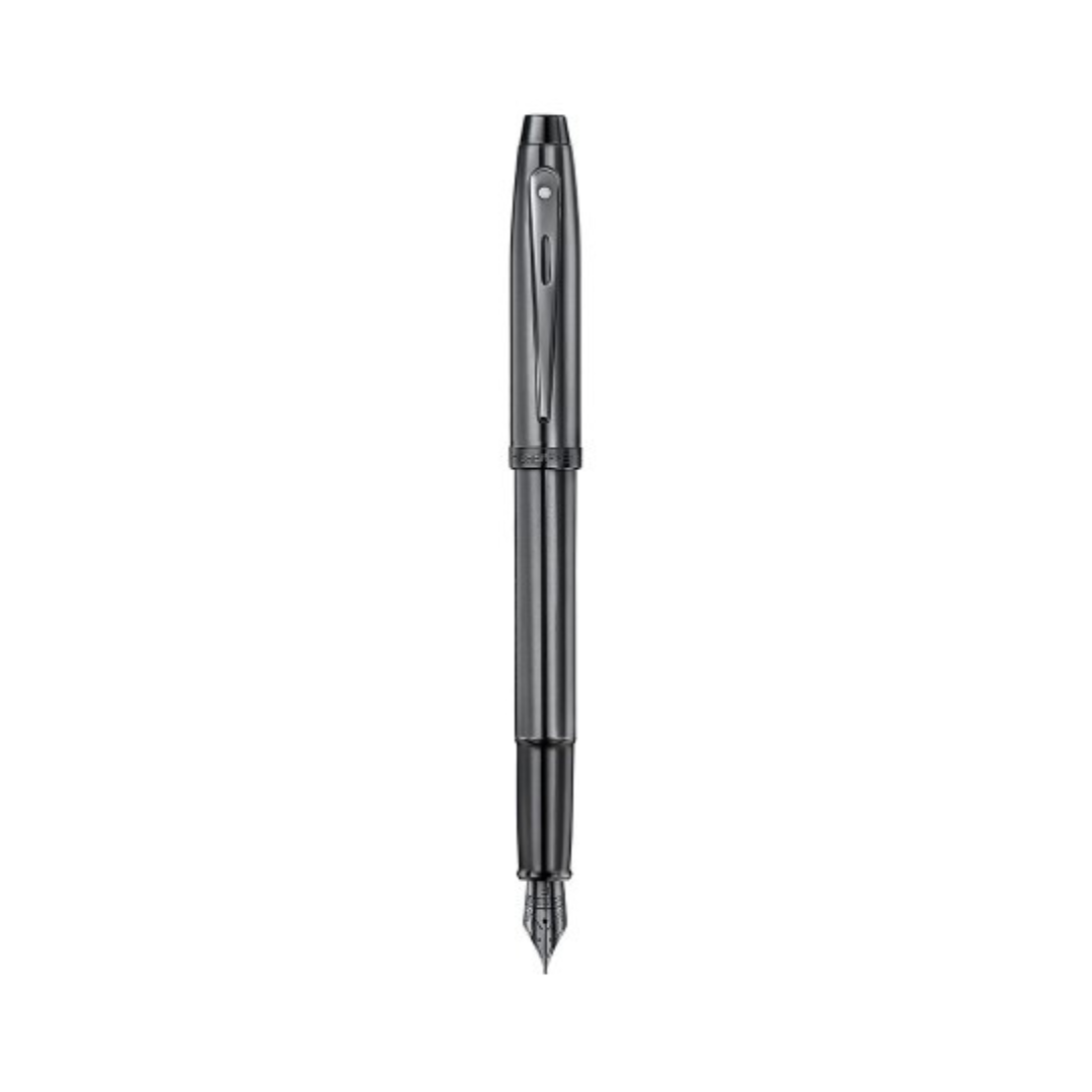 Sheaffer 100 Shiny Dark Grey Fountain Pen