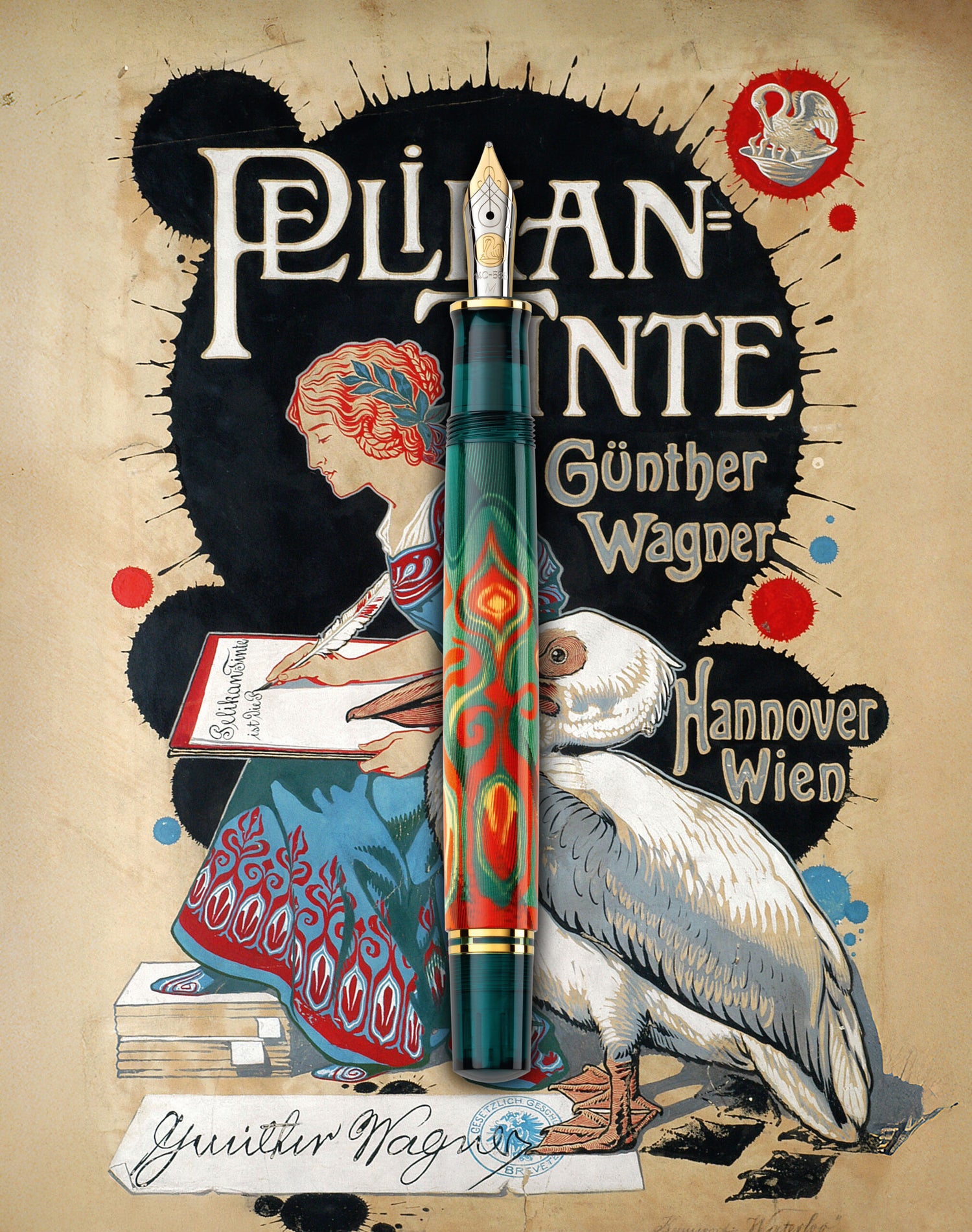 Pelikan M601 Special Edition Art Collection II Rudi Rother