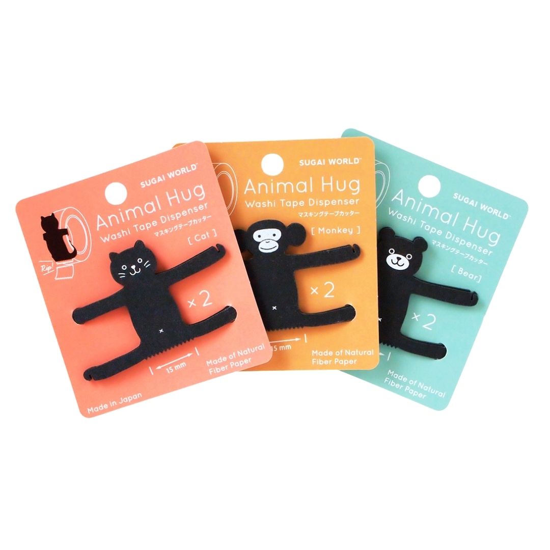Animal Hug Washi Tape Dispenser