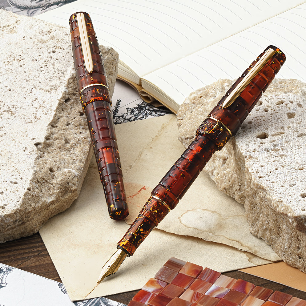 BENU Tessera Fountain Pen - Sunstone