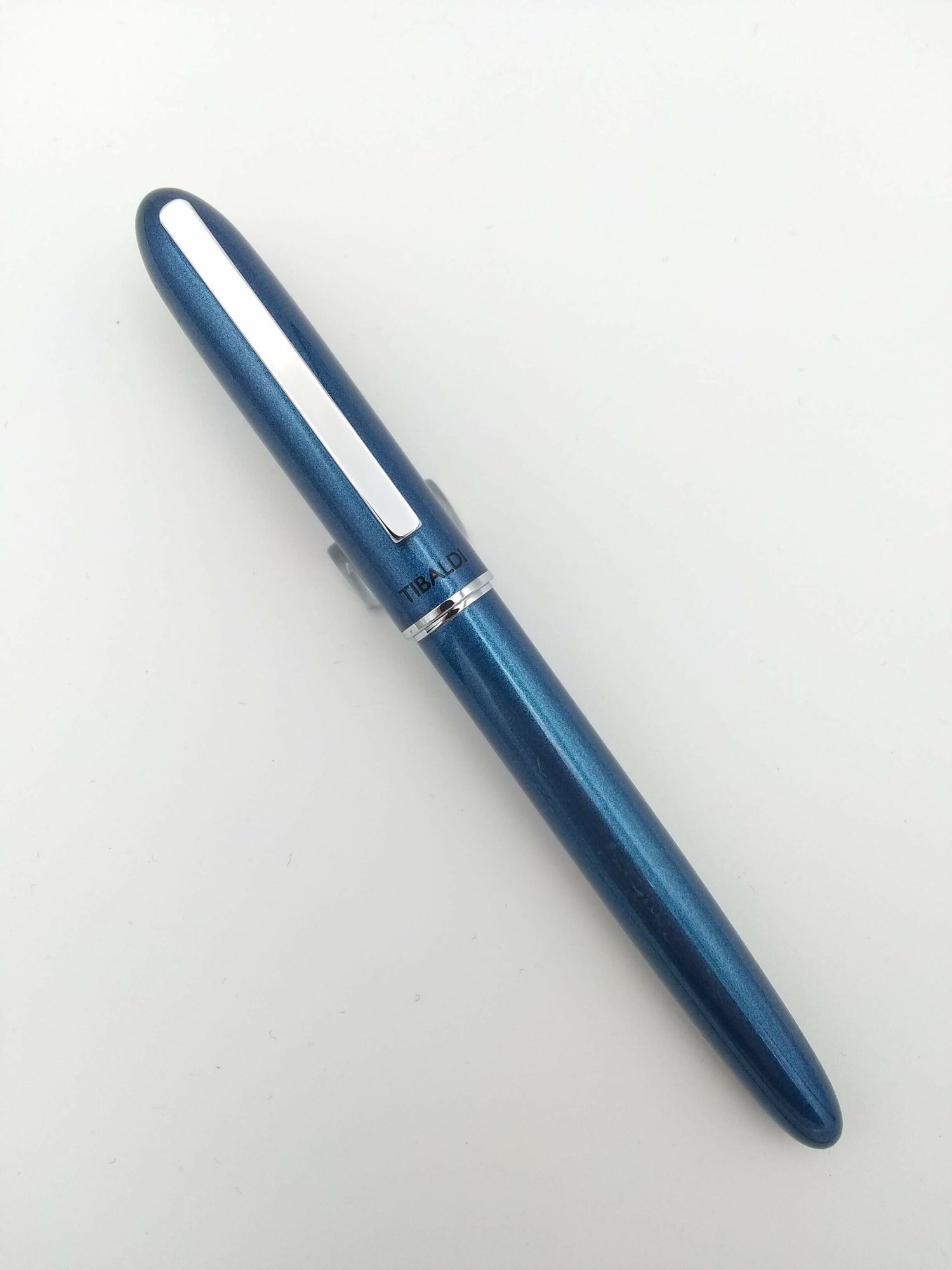 Tibaldi by Montegrappa D26 Shiny Blue - Medium Steel Nib