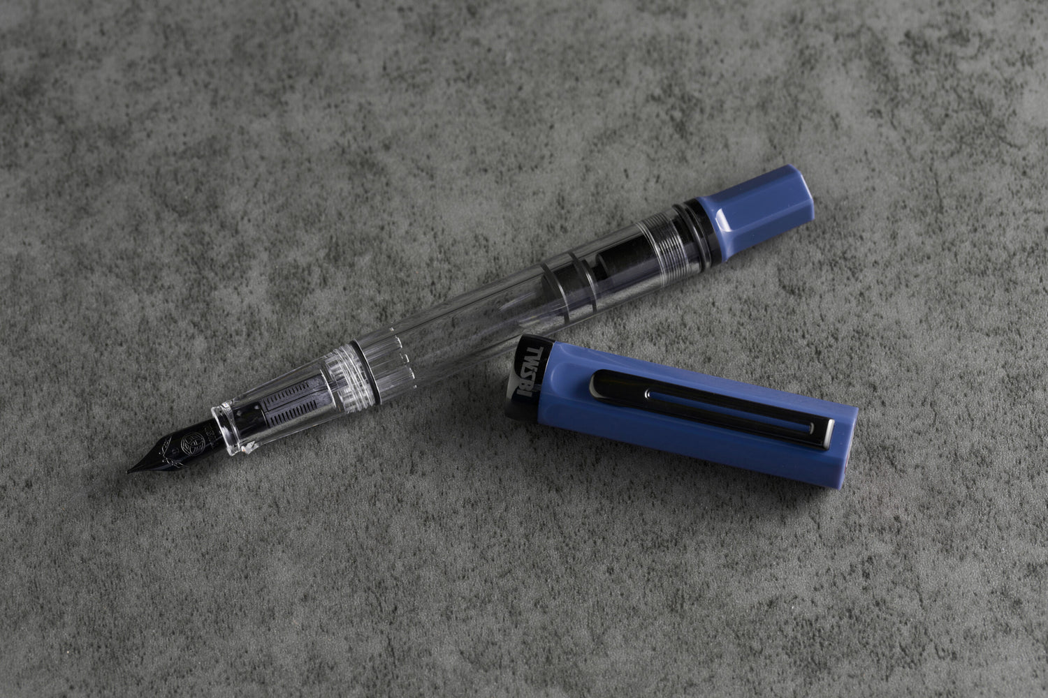 TWSBI ECO Slate Blue & Onyx Fountain Pen