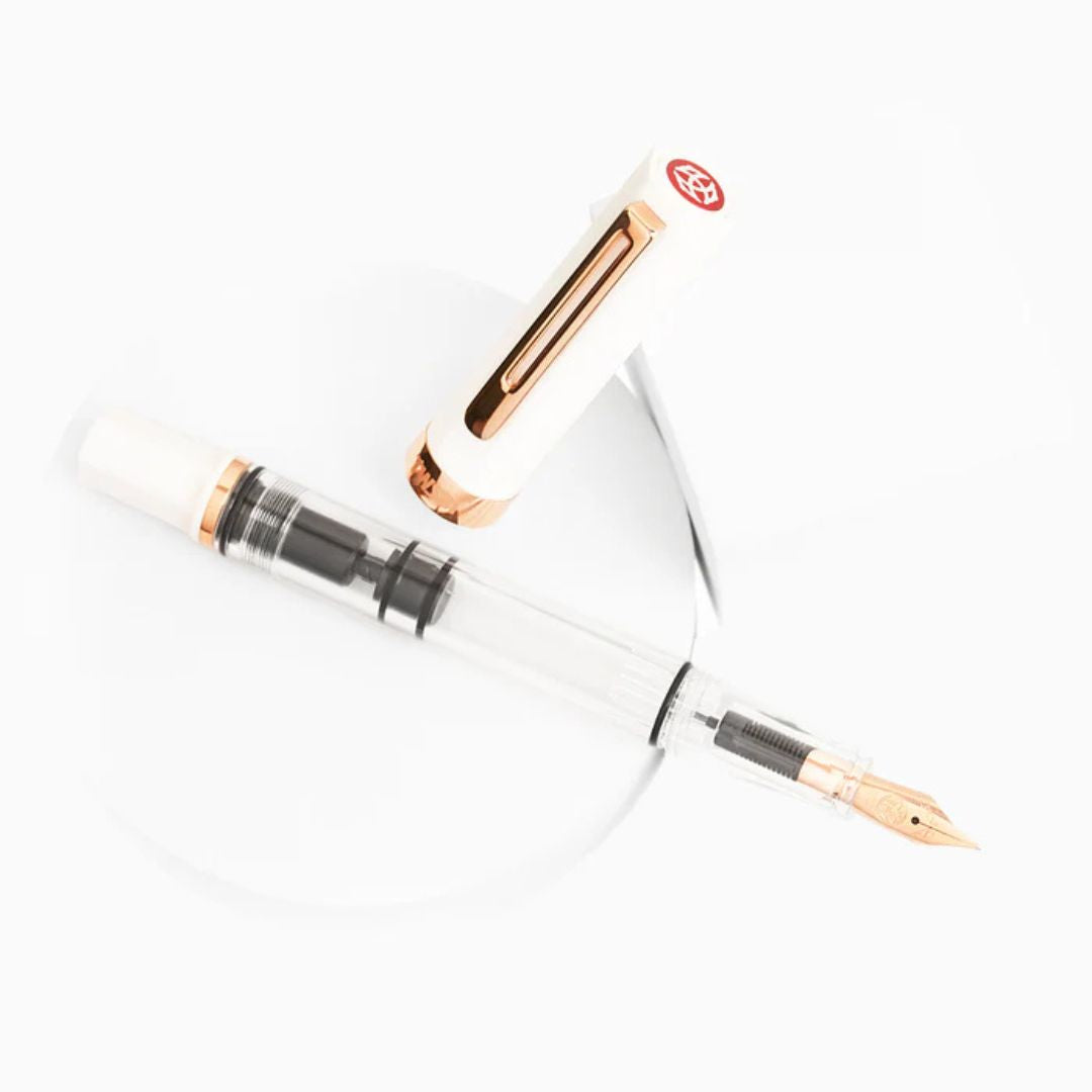 TWSBI ECO White Rose Gold Fountain Pen