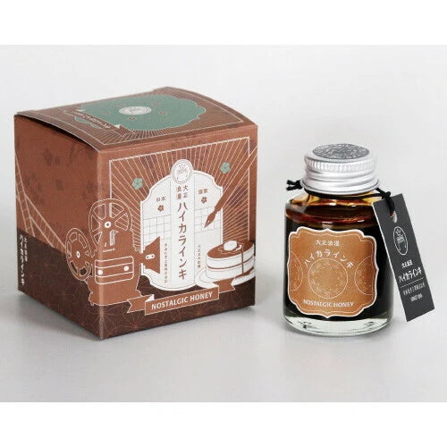 Teranishi Guitar Taisho Romantic Bottle Ink - Nostalgic Honey