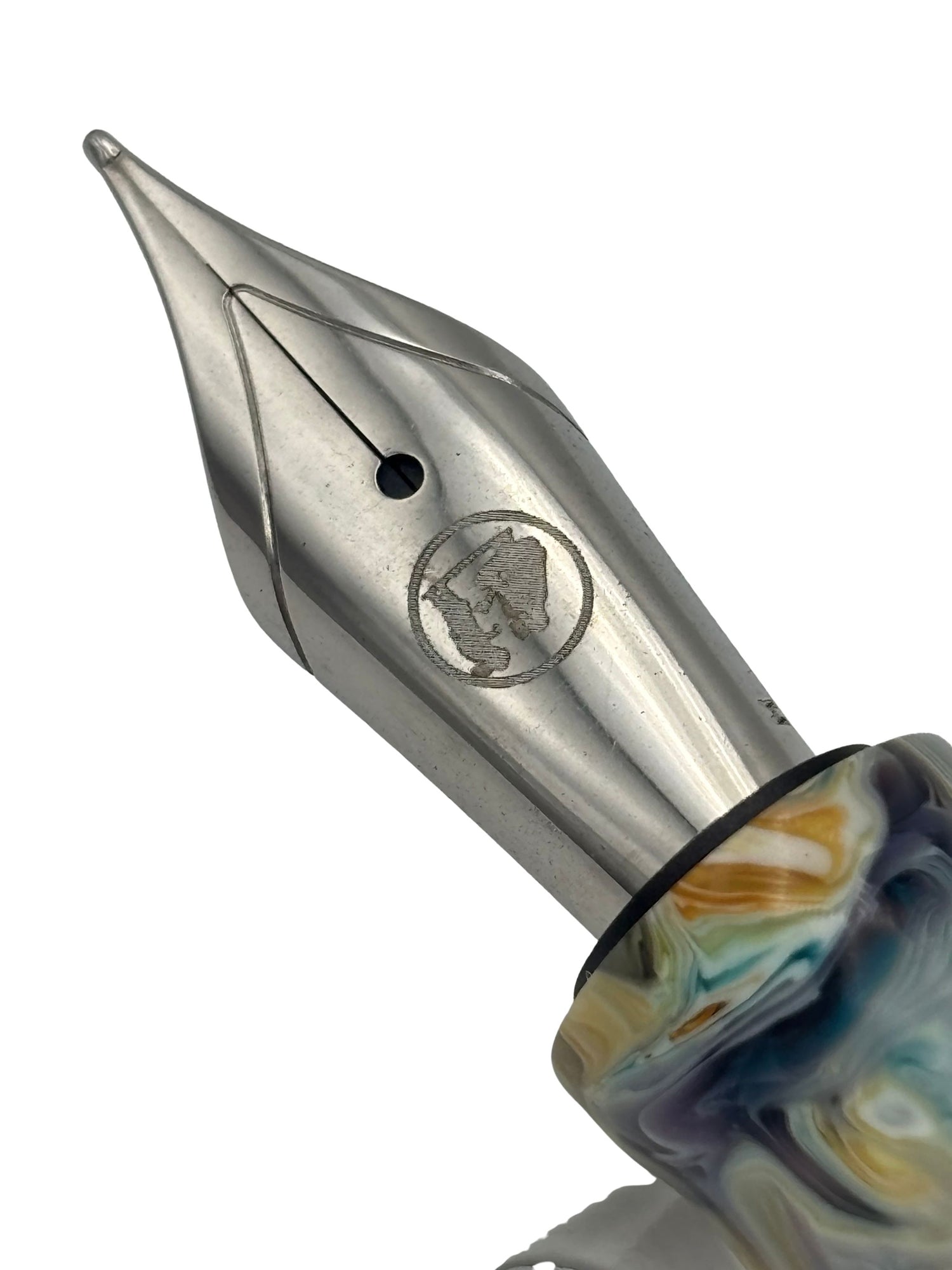 Studio Agackakan Galen Leather Primary Manipulation - Medium Steel Nib - Pre-owned