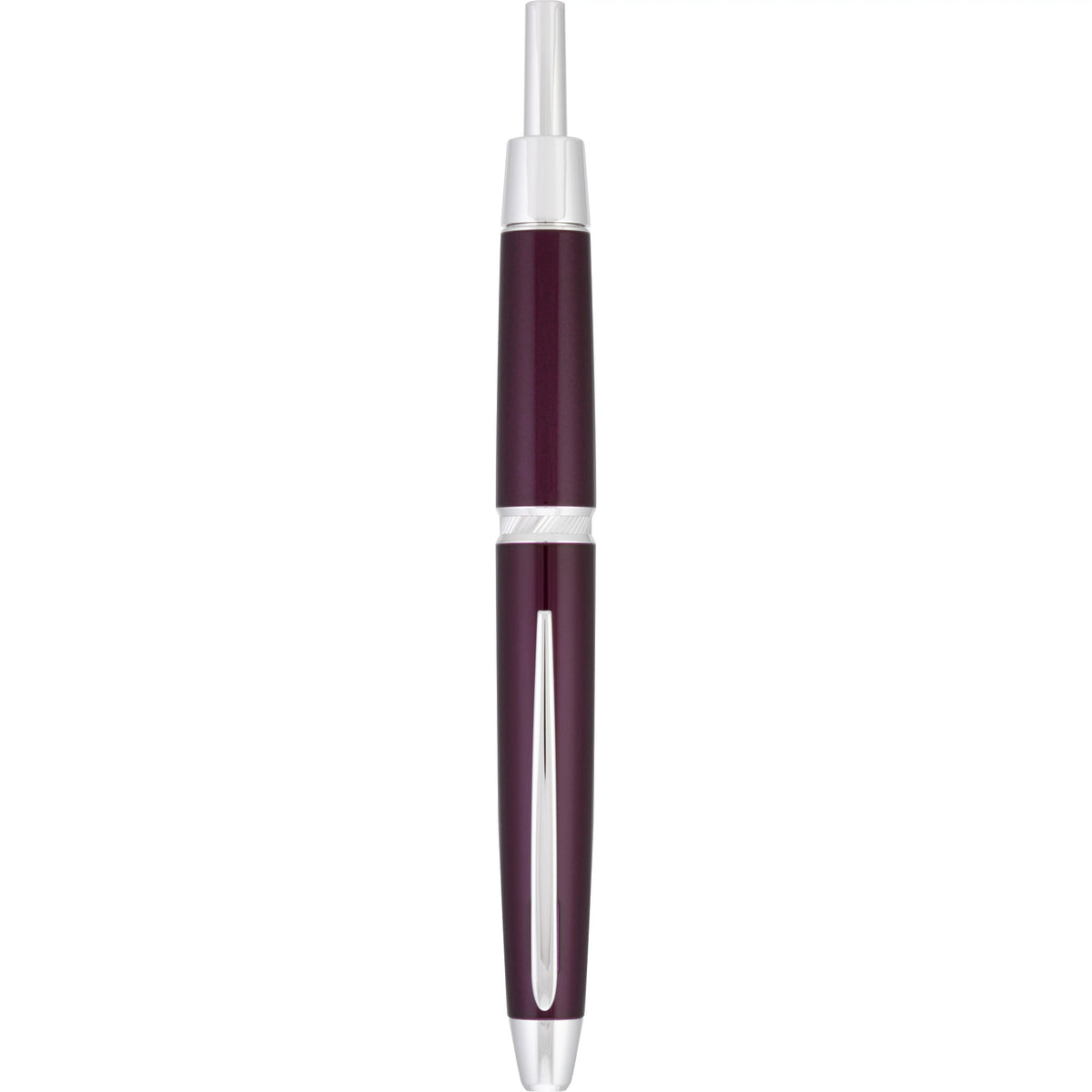 Pilot Vanishing Point LS Fountian Pen - Burgundy & Rhodium