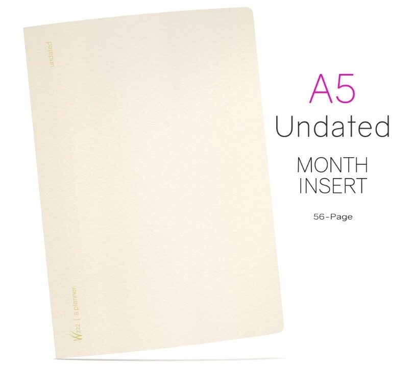 Wonderland222 - 2026 Edition - A5 Insert - Monthly