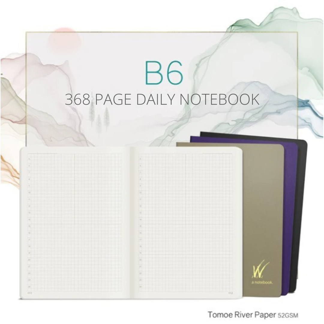 Wonderland222 - B6 Notebook 2022 Edition - 368 Pages - Grid