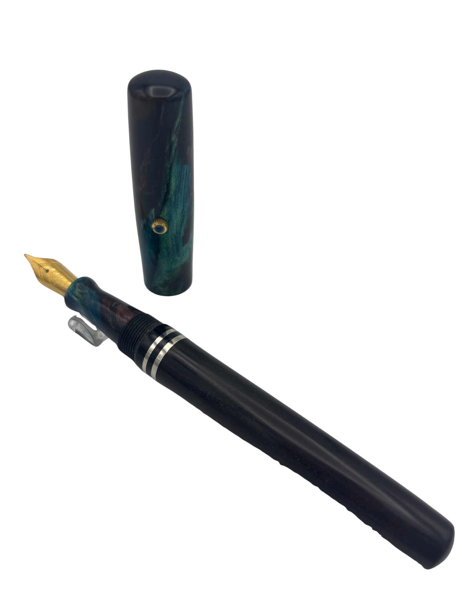 Tri Star Studio Wood and Resin - Broad Nib