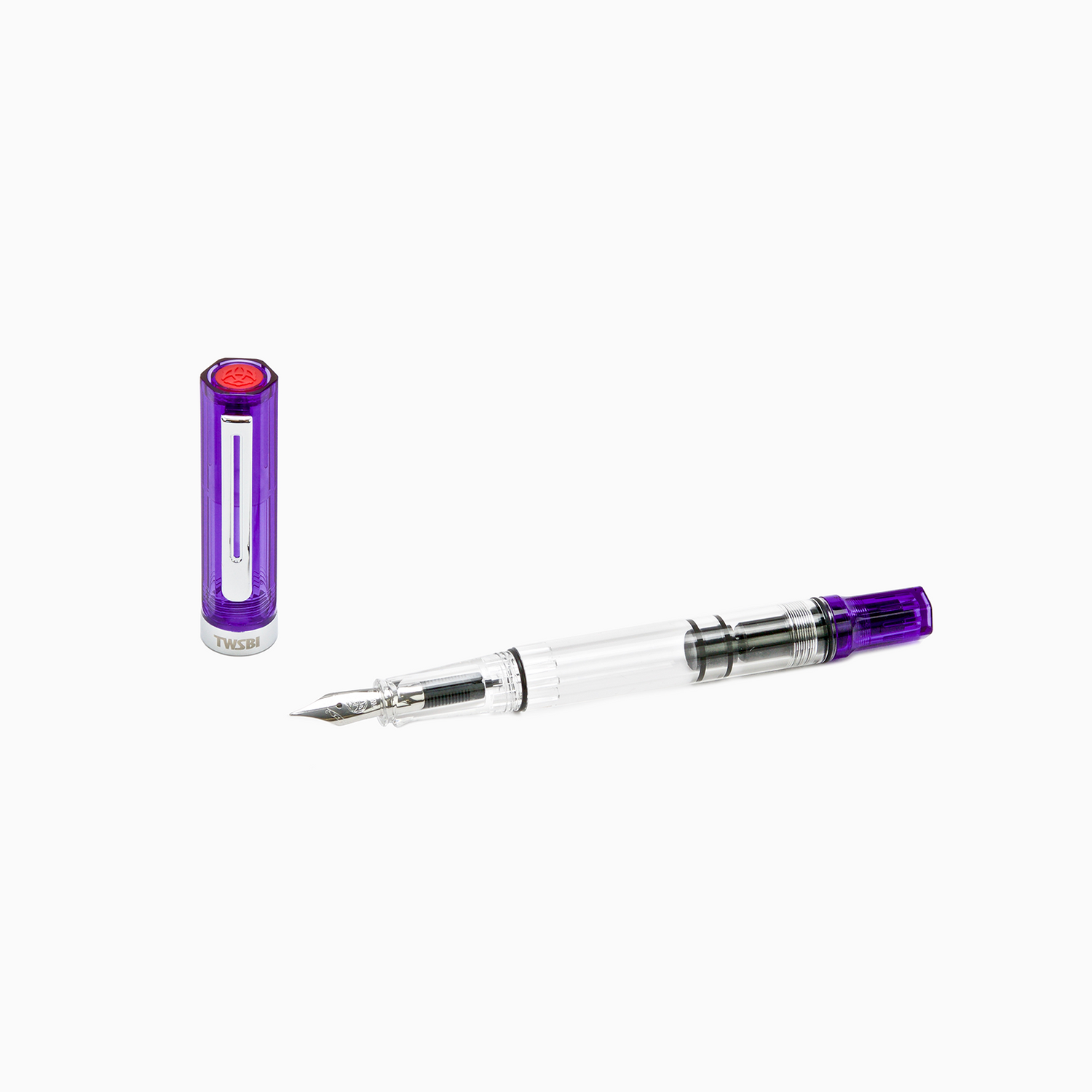 TWSBI ECO Transparent Purple Fountain Pen