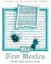 Sailor Compass USA 50 States Ink