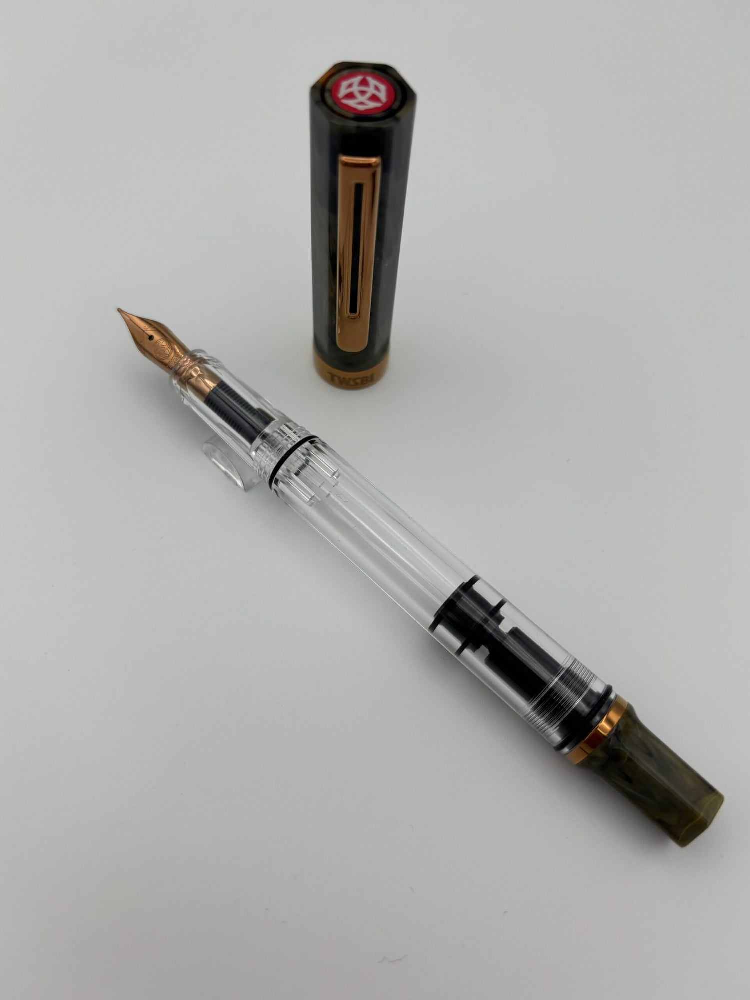 TWSBI ECO Serpentine and Bronze - Medium Nib