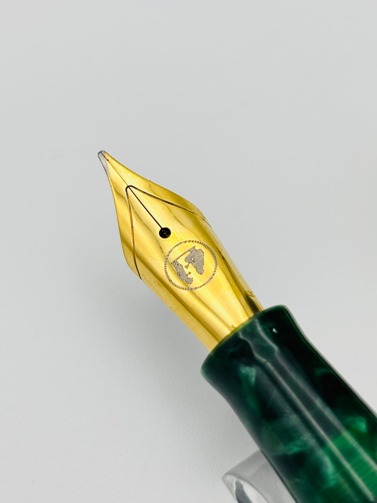 Montegrappa Venetia Conifer - Medium Cursive Italic Steel Nib