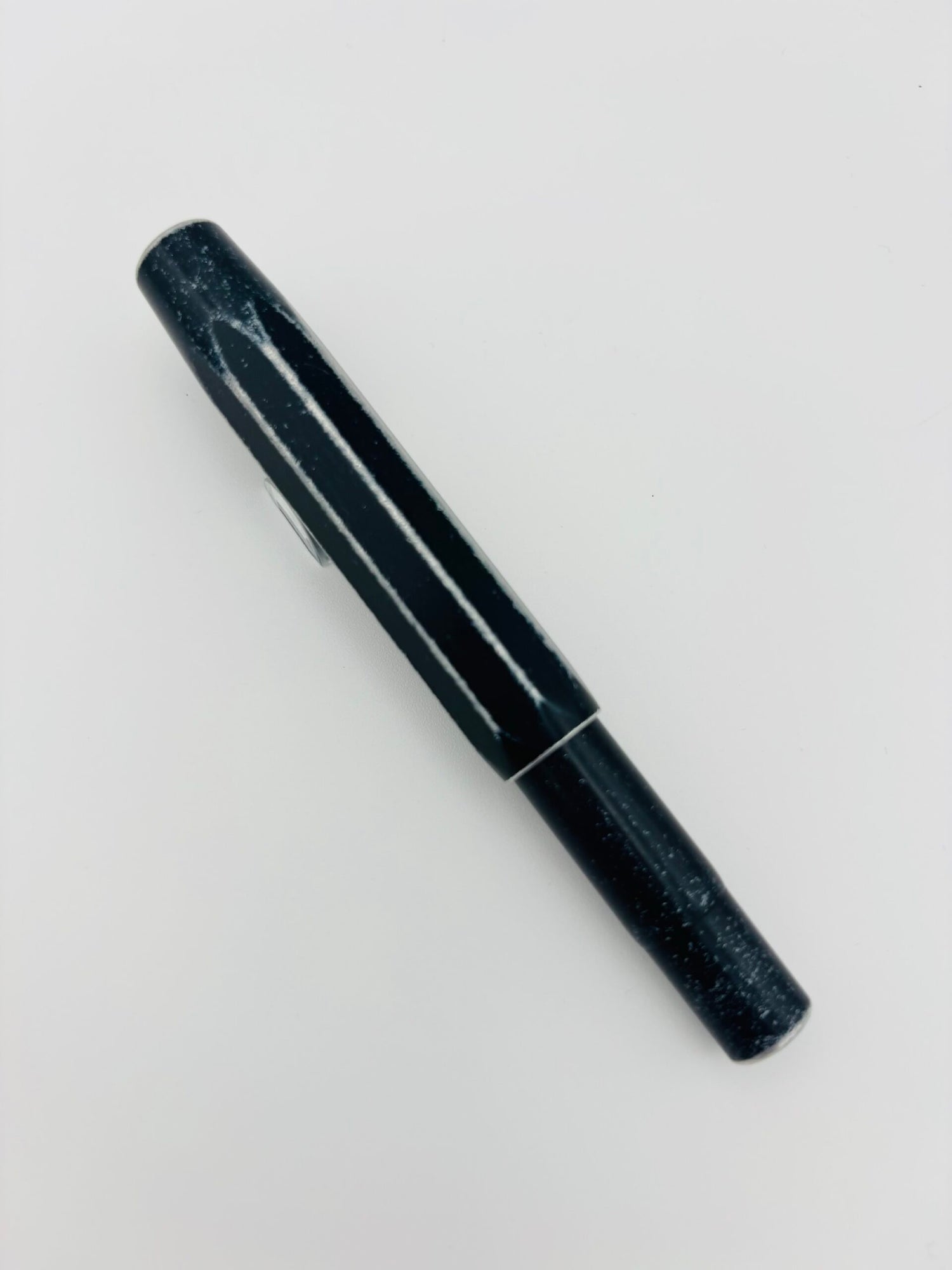 Kaweco Sport AL Stonewashed Black - Medium Steel Nib
