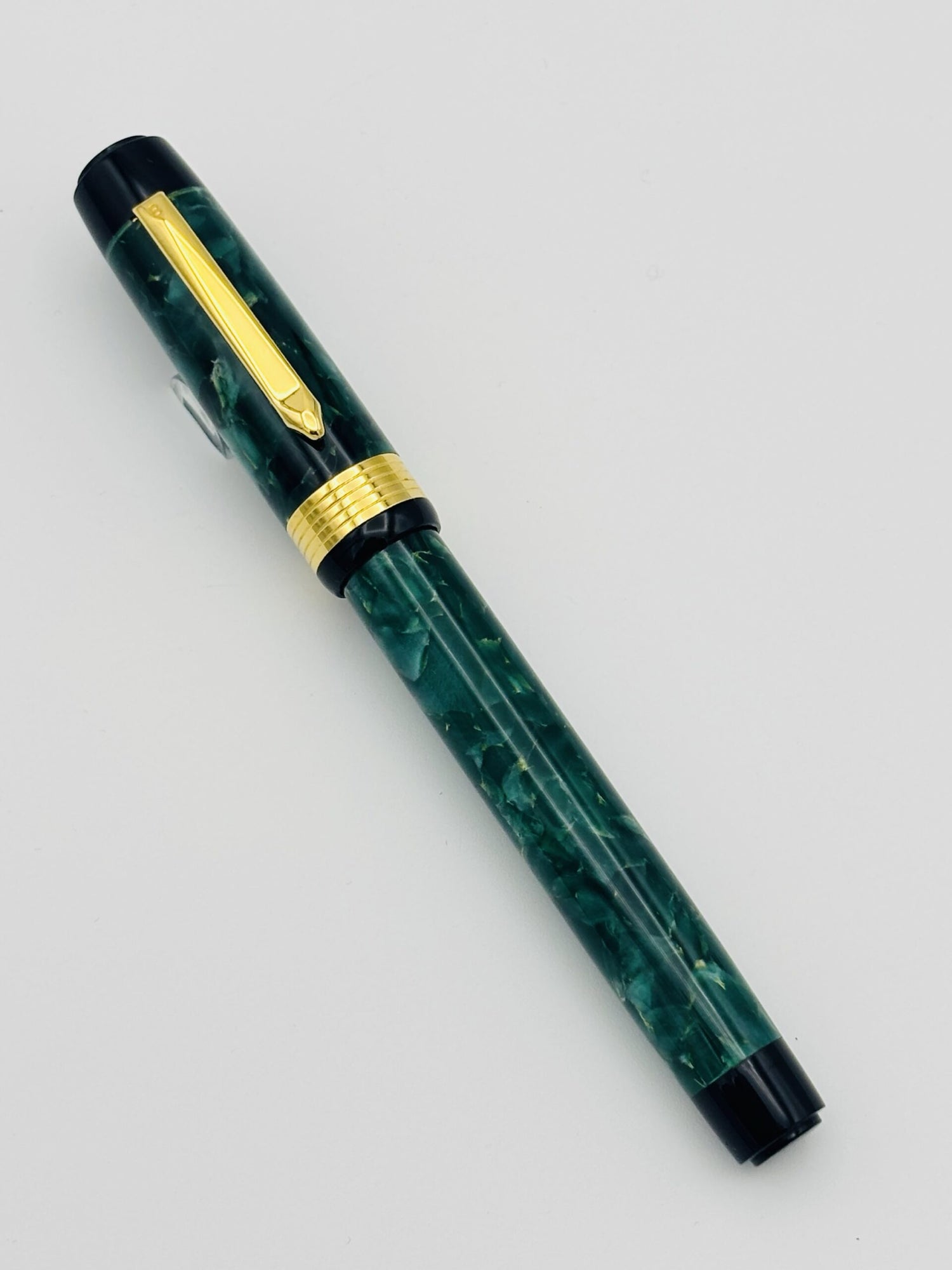 Bexley Patriarch Green - Broad Steel Nib