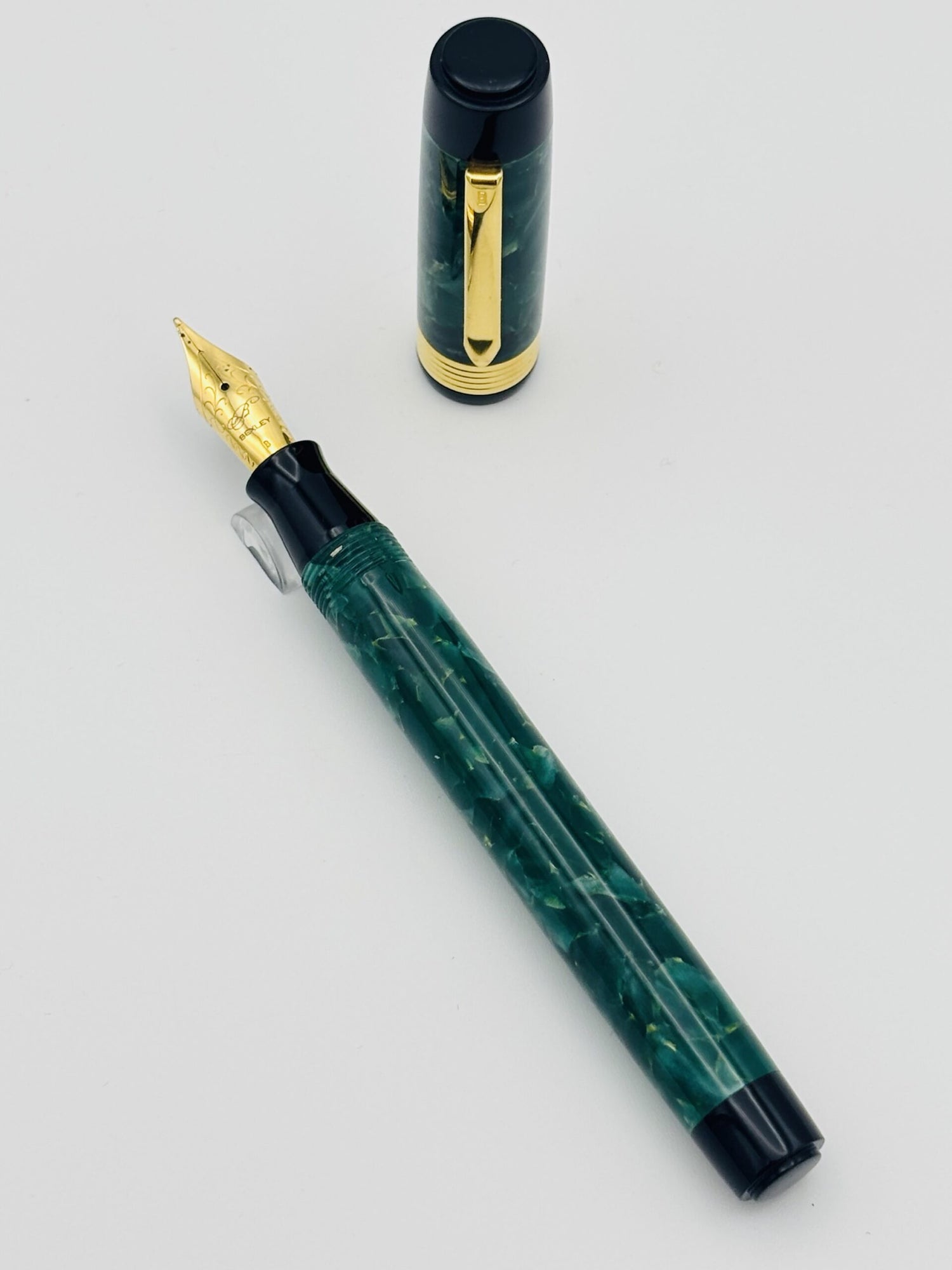 Bexley Patriarch Green - Broad Steel Nib