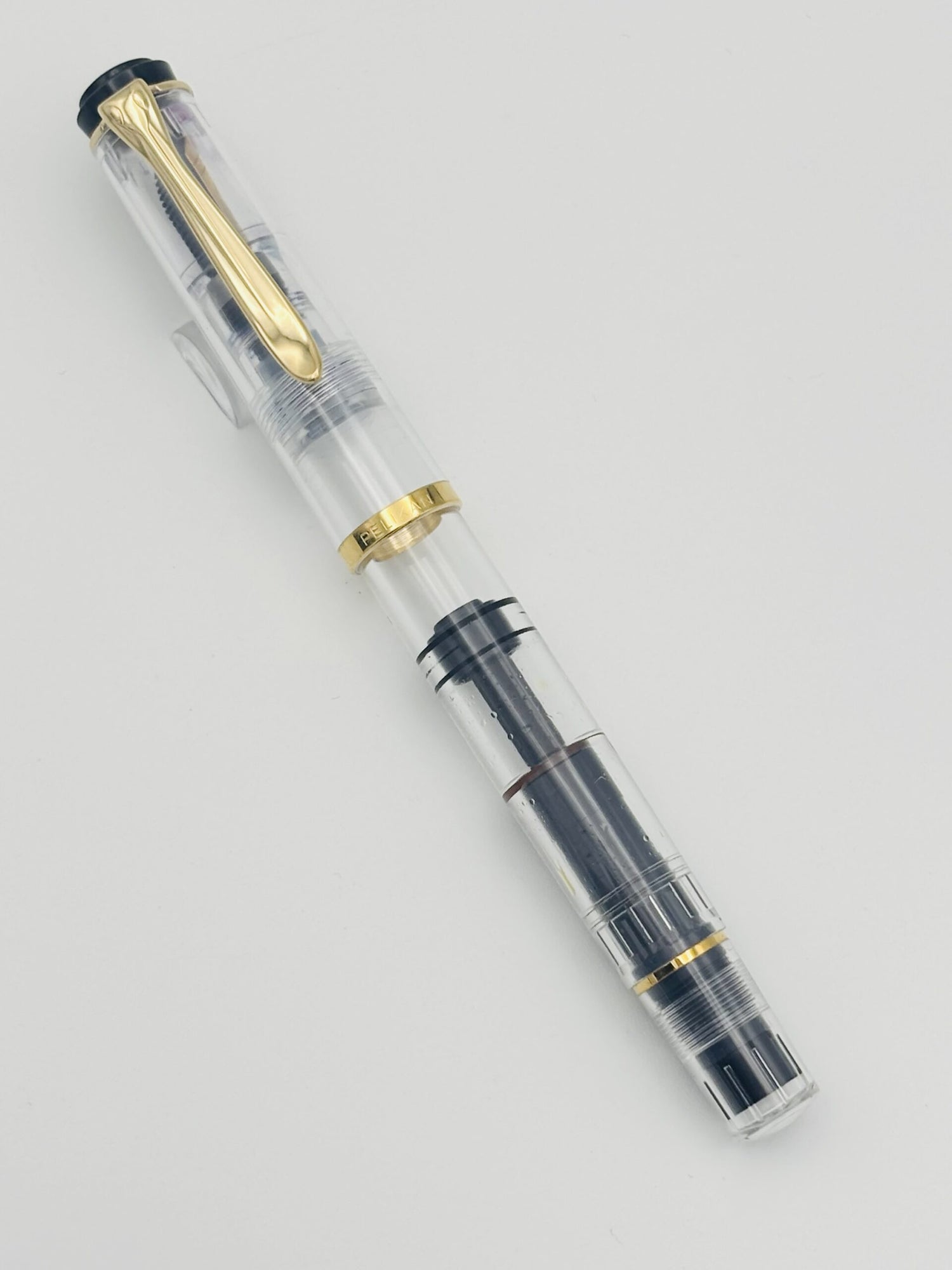Pelikan M250 Clear Demo - 14k Broad Nib