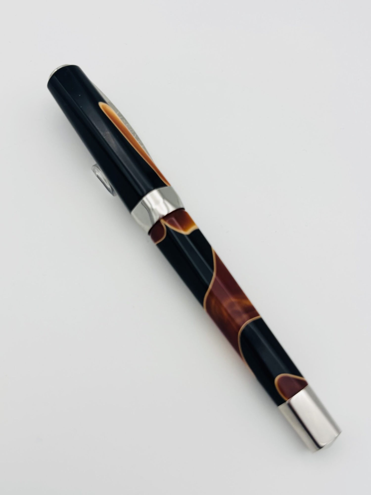 Visconti Vertigo Orange - Medium Steel Nib