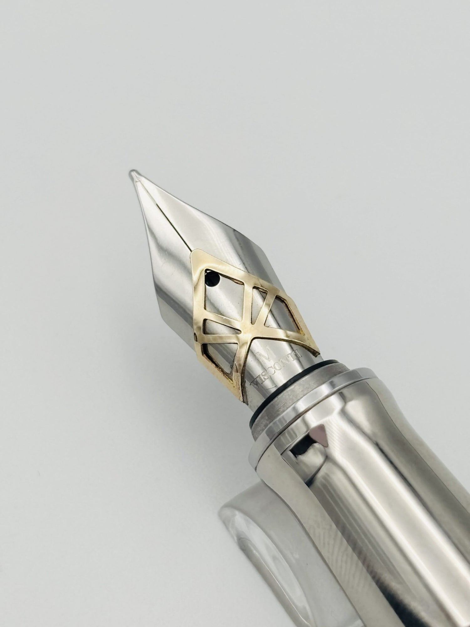 Visconti Vertigo Orange - Medium Steel Nib