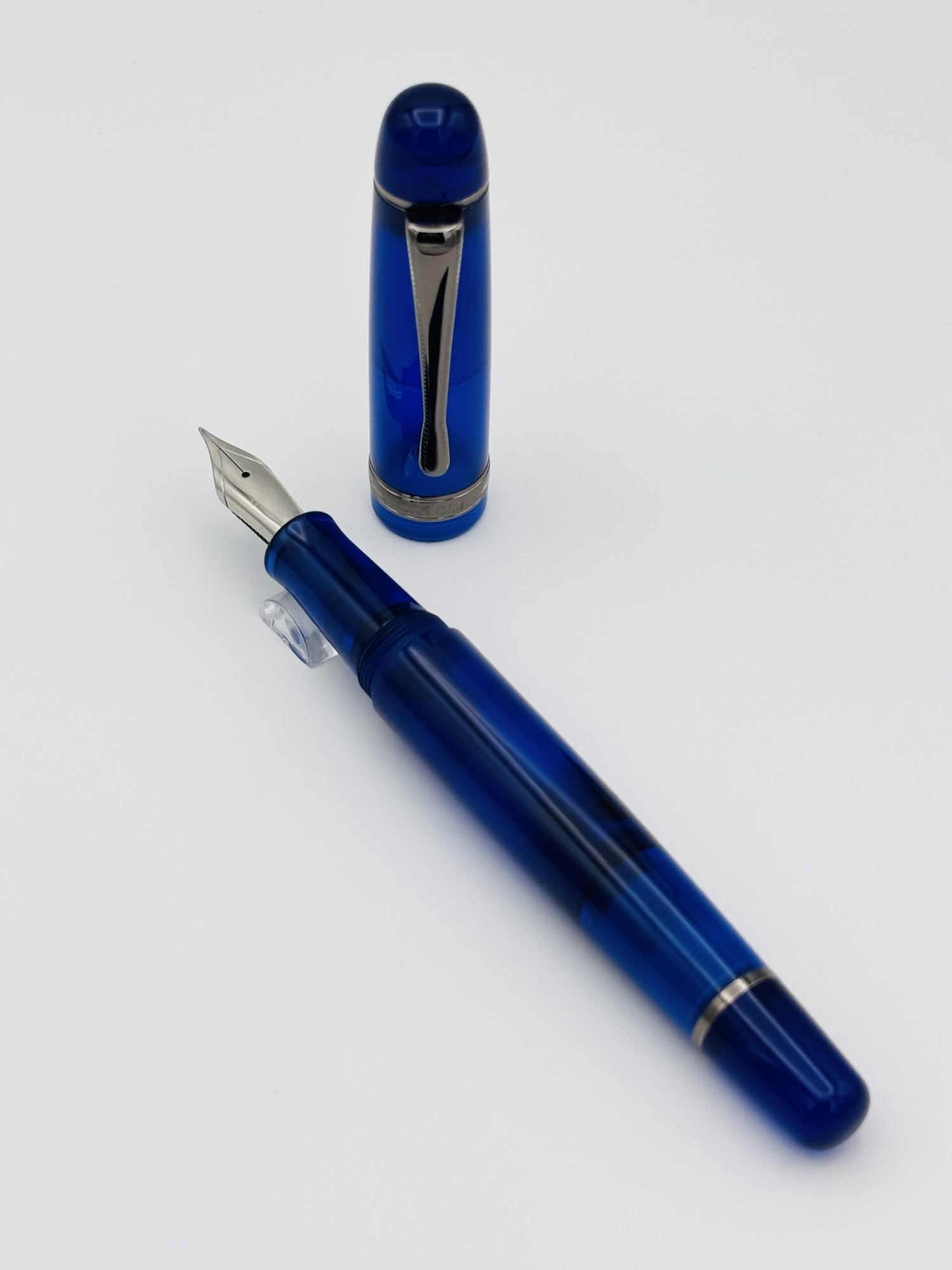 Opus 88 Jazz Blue - Extra Fine Steel Nib