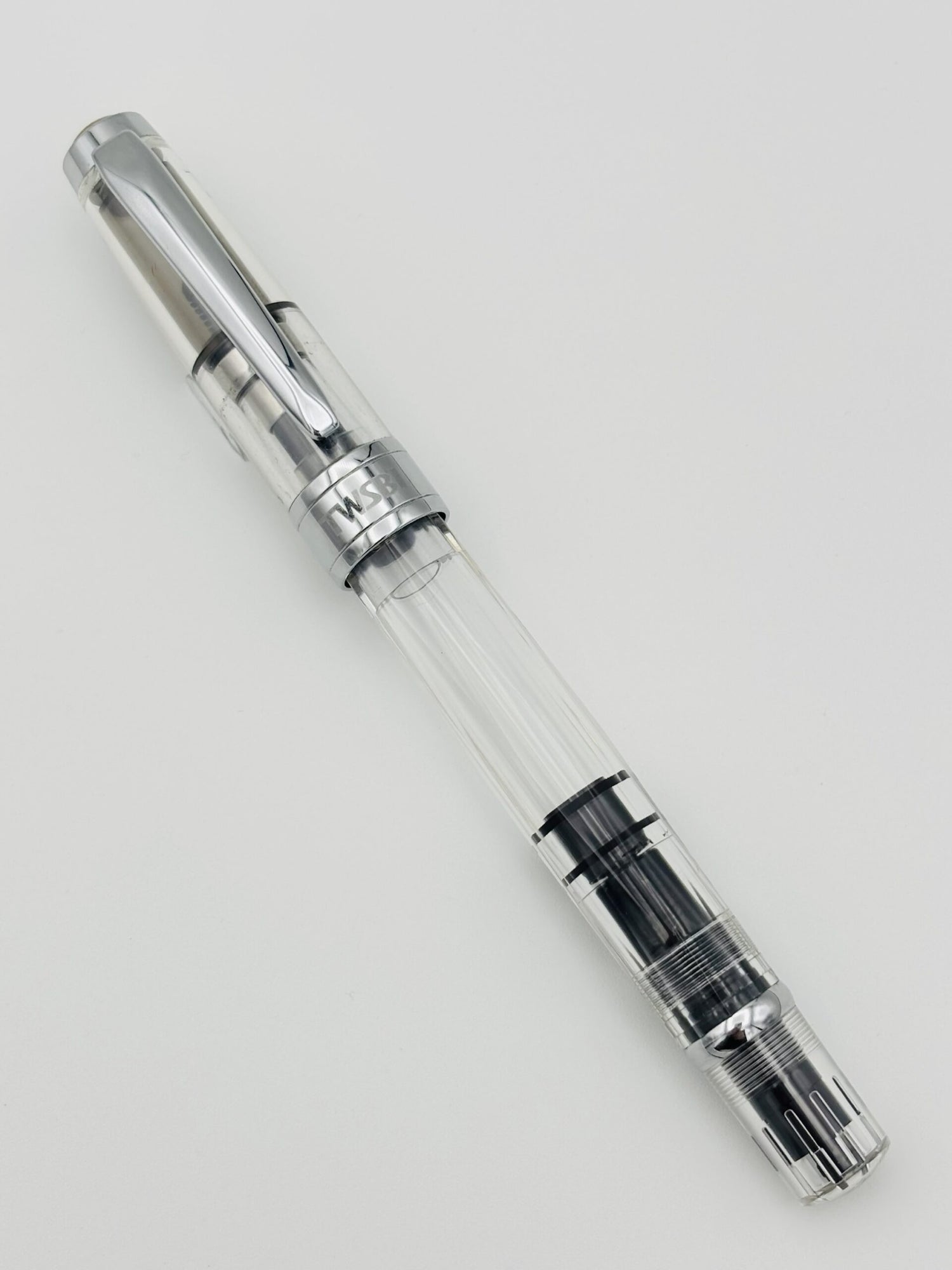 TWSBI 580 Clear - Broad Steel Nib