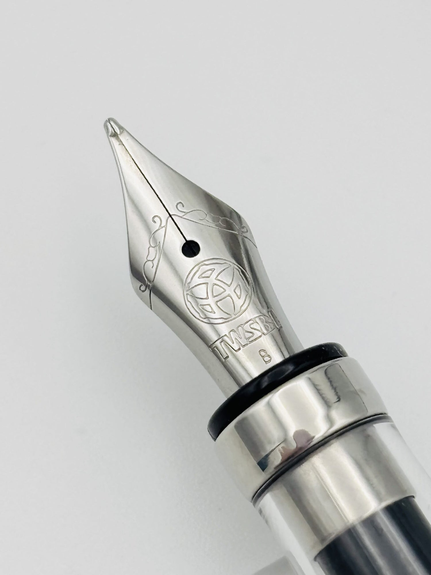 TWSBI 580 Clear - Broad Steel Nib