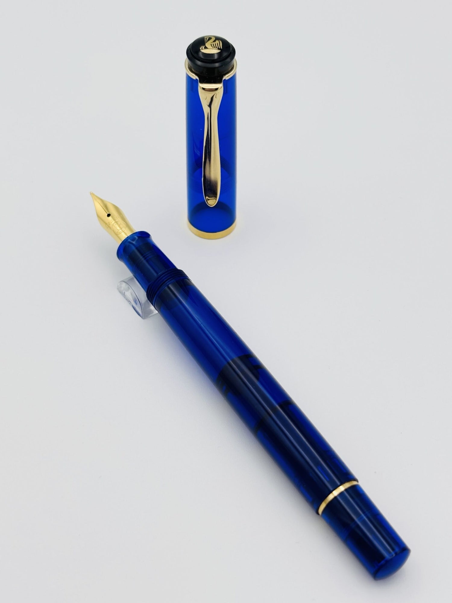 Pelikan M200 Blue Demo - Medium Steel Nib