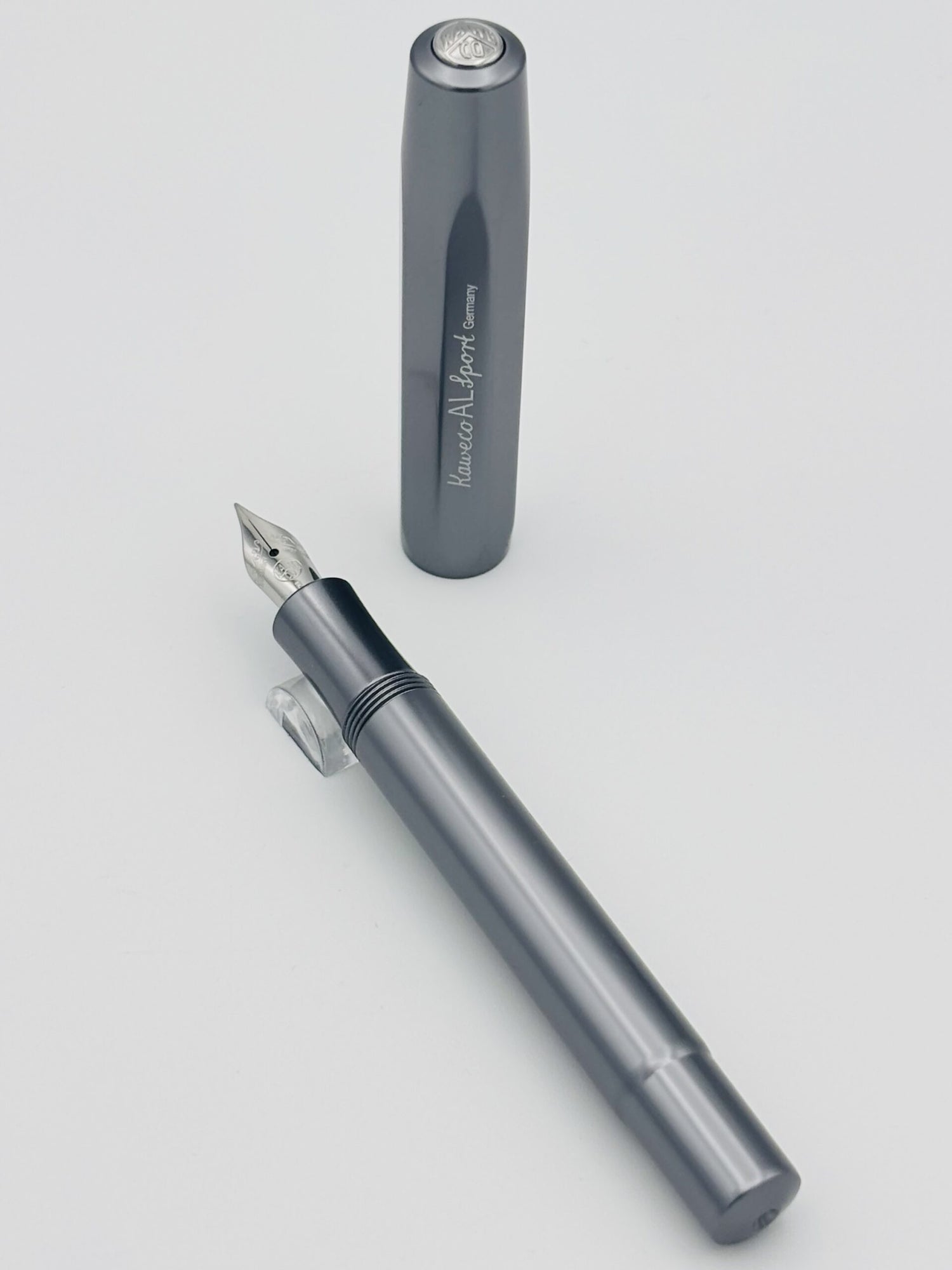 Kaweco Al Sport Anthracite - Fine Steel Nib