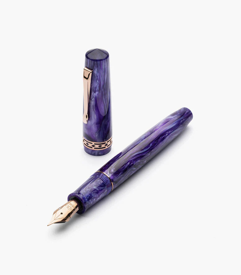 Radius 1934 Settimo Purple Swirl Rose Gold