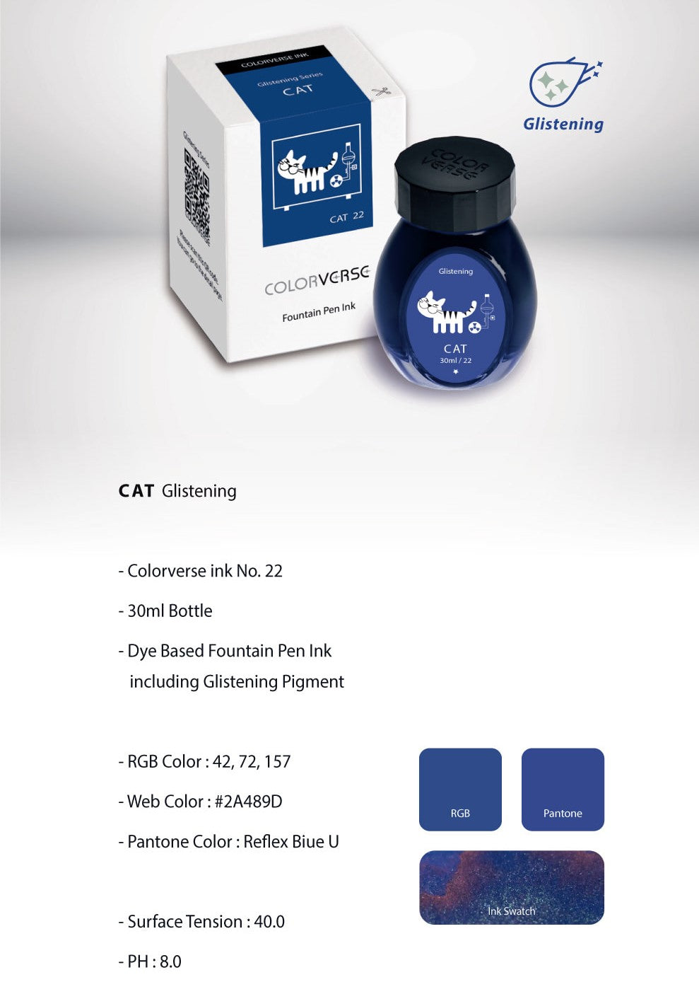 Colorverse Glistening Series