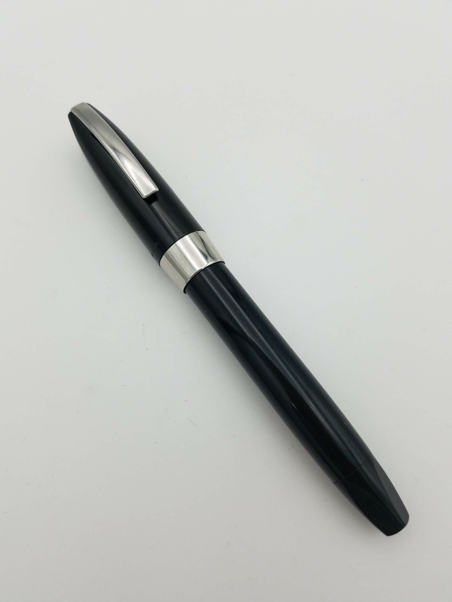 Sheaffer PFM 1 Fountain Pen & Pencil Black – Fine Steel Nib – Pen Realm