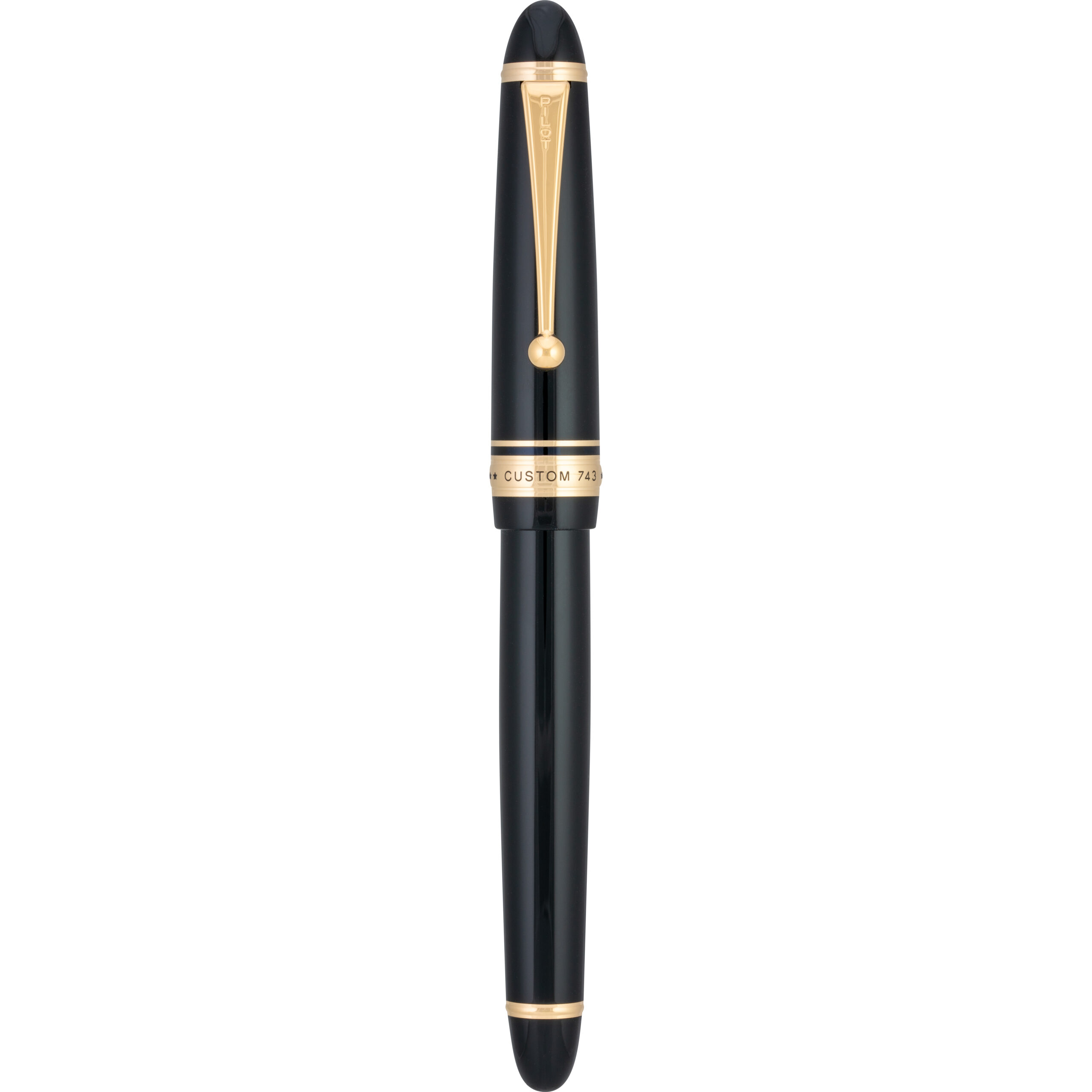 Louis Vuitton Gold Tone Vertical Engraved Ballpoint Pen Louis Vuitton
