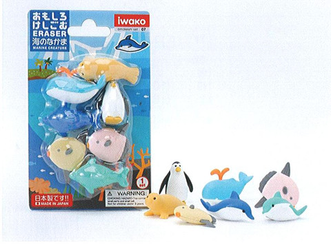 Iwako Puzzle Erasers - Pen Realm